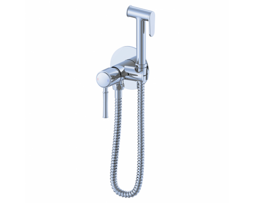 Смеситель с гигиеническим душем встраиваемый WONZON & WOGHAND TOR, Хром (WW-88829073-CR)