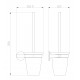 Туалетный ершик в комплекте WONZON & WOGHAND SIMPLE, Брашированное золото (WW-6529-BG)