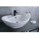 Раковина Gid N9018 51107 накладная белая 59x39x21