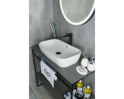 Раковина Gid N9217 51132 накладная белая 61x34x13.5 Раковина Gid N9217 51132 накладная белая 61x34x13.5