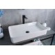 Раковина Gid N9396 51140 накладная белая 60x34x11