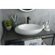 Раковина Gid N9050 51167 накладная белая 59x37x14