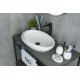 Раковина Gid N9050 51167 накладная белая 59x37x14