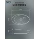 Раковина Gid N9050 51167 накладная белая 59x37x14