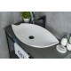 Раковина Gid N9178 51171 накладная белая 74x38x13