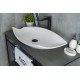 Раковина Gid N9178 51171 накладная белая 74x38x13