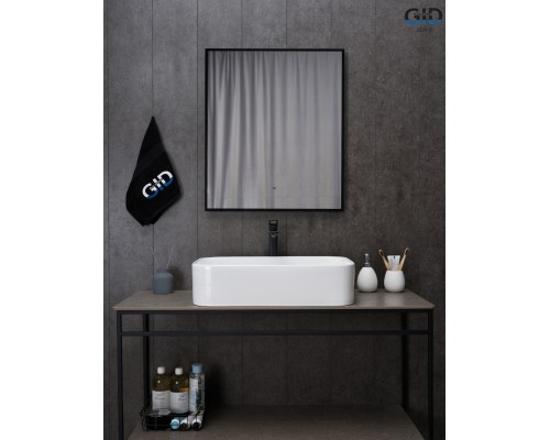 Раковина Gid N9599 51231 накладная белая 61x38x15