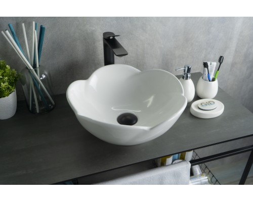 Раковина Gid N9078 51162 накладная белая 38.5x38.5x17