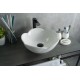 Раковина Gid N9078 51162 накладная белая 38.5x38.5x17