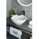 Раковина Gid N9078 51162 накладная белая 38.5x38.5x17