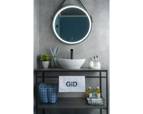 Раковина Gid N9138 51178 накладная белая 41x34x15