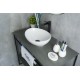 Раковина Gid N9138 51178 накладная белая 41x34x15