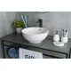 Раковина Gid N9002 51102 накладная белая 38.5x38.5x15