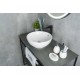 Раковина Gid N9002 51102 накладная белая 38.5x38.5x15