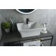 Раковина Gid N9108 51121 накладная белая 49x41x19