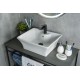 Раковина Gid N9108 51121 накладная белая 49x41x19