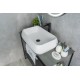 Раковина Gid N9239 51134 накладная белая 60x40x15