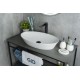 Раковина Gid N9397 51141 накладная белая 61x37x12