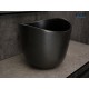 Раковина Gid N9303bg 53378 накладная черная графит 36x36x32