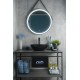 Раковина Gid Nc920 52231 накладная черная глянцевая 41x34x15