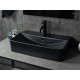 Раковина Gid Bm1344 53361 накладная черная матовая 61x35.5x14