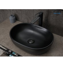 Раковина Gid Bm9026b 53370 накладная черная матовая 48x35x13.5