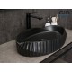 Раковина Gid Bm888 53358 накладная черная матовая 60x38.5x13.5