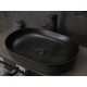Раковина Gid Bm1348 53355 накладная черная матовая 61x41x13.5