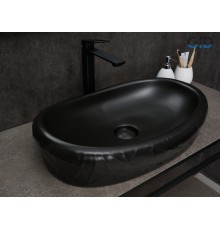 Раковина Gid Bm777 53357 накладная черная матовая 60x39x13.5