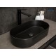 Раковина Gid N9020bg 53379 накладная черная графит 52.5x30.5x11.5
