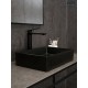 Раковина Gid Bm1204 53360 накладная черная матовая 45x32x11