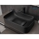 Раковина Gid Bm9598 53365 накладная черная матовая 61x38x15
