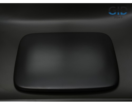 Раковина Gid Bm9598 53365 накладная черная матовая 61x38x15
