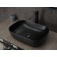 Раковина Gid Bm1333 53367 накладная черная матовая 46x32.5x13.5