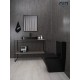 Раковина Gid Bm9660 53376 накладная черная матовая 60x40x11