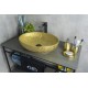 Раковина Gid Nc444 52233 накладная золотая 51x39x14.5