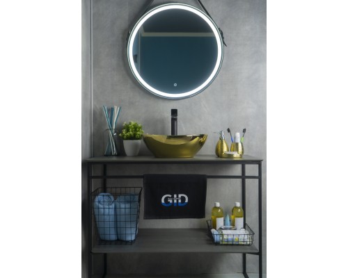 Раковина Gid Nc999 52229 накладная белая / золото 41x34x15 Раковина Gid Nc999 52229 накладная белая / золото 41x34x15