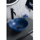 Раковина Gid 9081bum 53401 накладная синяя матовая 36x36x14