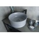 Раковина Gid Gm969 53335 накладная серая матовая 41x41x18