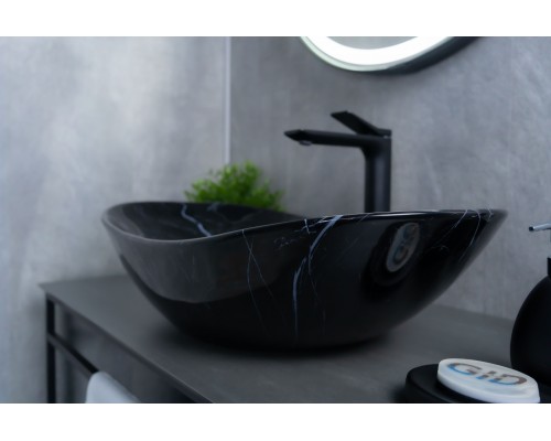 Раковина Gid Bs9811 54467 накладная под камень глянцевый 61x37x15 Раковина Gid Bs9811 54467 накладная под камень глянцевый 61x37x15
