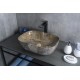 Раковина Gid Mnc333T 54474 накладная под камень глянцевый 46x32.5x13.5