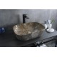 Раковина Gid Mnc333T 54474 накладная под камень глянцевый 46x32.5x13.5