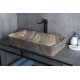 Раковина Gid Mnc396T 54475 накладная под камень глянцевая 60x34x11