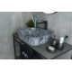 Раковина Gid   54401 накладная под камень глянцевая 50x40x14
