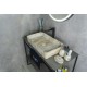 Раковина Gid Mnc596 54457 накладная под камень глянцевая 60x34x11