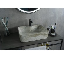 Раковина Gid Mnc605 54460 накладная под камень глянцевая 48x37x13