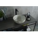 Раковина Gid Mnc487 54435 накладная под камень глянцевая 32x32x14