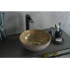 Раковина Gid Mnc489 54437 накладная под камень глянцевая 32x32x14