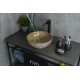 Раковина Gid Mnc489 54437 накладная под камень глянцевая 32x32x14