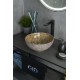 Раковина Gid Mnc489 54437 накладная под камень глянцевая 32x32x14
